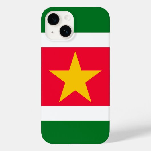 スリナム Case-Mate iPhoneケース (裏面)