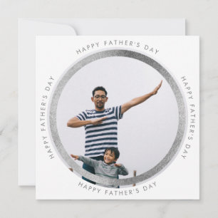 スリバモダンーサークルHappy Father's Day写真 案内状