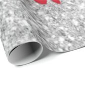 スリバーと赤いクリスマス ラッピングペーパー (ロールコーナー)