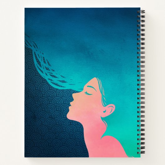 スリパーソナライズされたープ追跡 ノートブック (裏面)