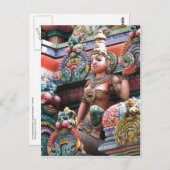 スリマハマリアンマン寺院 ポストカード (正面/裏面)