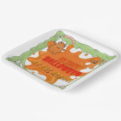 スリミハロウィーンウィズフレンズ紙プレート ペーパープレート (傾斜あり)