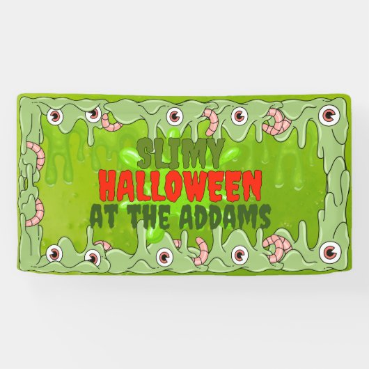 スリミハロウィーンバナー 横断幕 (横)