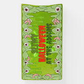 スリミハロウィーンバナー 横断幕 (縦)