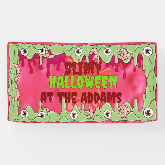 スリミハロウィーンバナー 横断幕 (横)