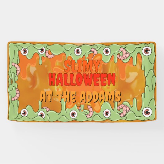 スリミハロウィーンバナー 横断幕 (横)