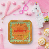 スリミハロウィーンプレート ペーパープレート (パーティー)