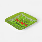 スリミハロウィーンプレート ペーパープレート (傾斜あり)