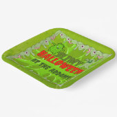 スリミハロウィーンプレート ペーパープレート (傾斜あり)