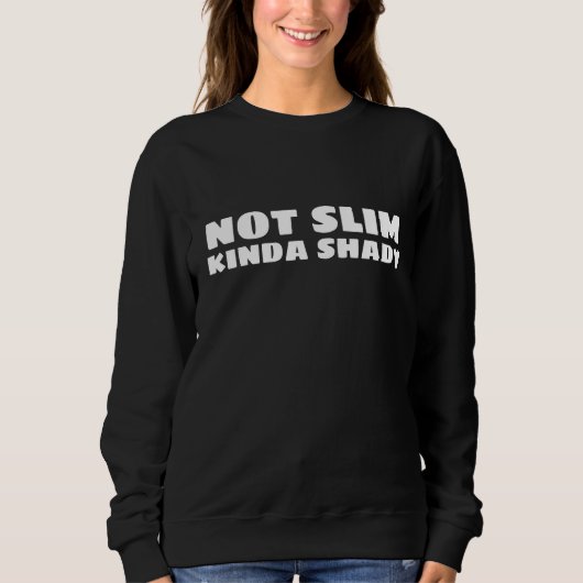 スリムではないKINDA SHADY Tシャツ (正面)