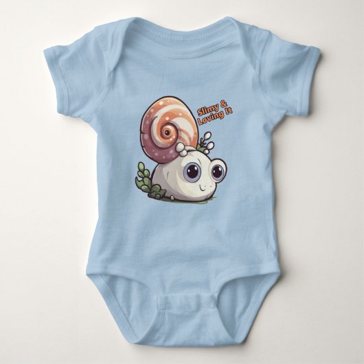 スリムで愛する ベビーボディスーツ (正面)