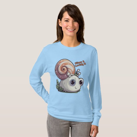 スリムで愛する Tシャツ (正面フル)