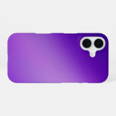 スリムなバイオレットグラデーション – iPhone 16 カバー (裏面横)
