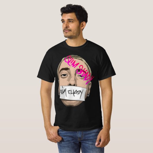 スリムな影 Tシャツ (正面フル)