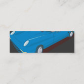 スリムな概念車のデザイン スキニー名刺 (裏面)