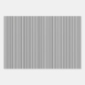 スリムストライプグラースカル包装紙シート ラッピングペーパーシート (正面)