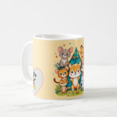 スリムセラミック カフェ マグカップ (正面左)