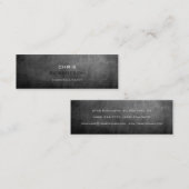 スリムトレンディーシャルボード魅力的な名刺 スキニー名刺 (正面/裏面)