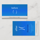 スリムフィットネス体減量コーチトレーナー 名刺 (正面/裏面)