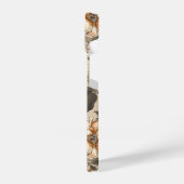 スリムフィットヴィンテージフローラルパターンiPhone 14ケース iPhoneケース (左側面)