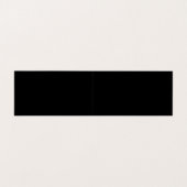 スリムブラック赤プロフェッショナル名刺 名刺 (内部フラット)