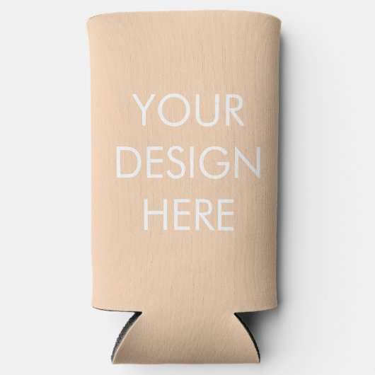 スリムボホカラースキーム – 空白のクーラーボックス スリム缶クーラー (正面)