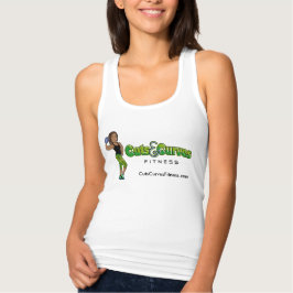 スリム​フィットレーサーバックCCFダンベルロゴタンクトップ タンクトップ