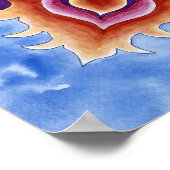 スリヤントララウンドモチーフ ポスター (角)