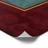 スリヤントラ水彩画 ポスター (角)