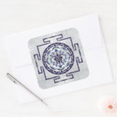 スリヤントラ/スリチャクラジェムストーン&パール スクエアシール (封筒)