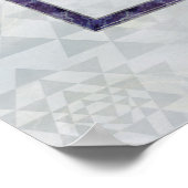 スリヤントラ/スリチャクラジェムストーン&パール ポスター (角)