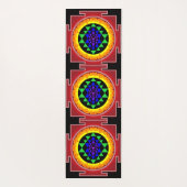 スリヤントラ/スリチャクラ ヨガマット (裏面)