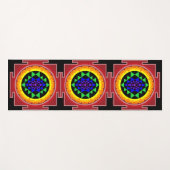 スリヤントラ/スリチャクラ ヨガマット (正面(横))