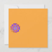 スリヤントラ – ヒンズー教シンボルデザイン1 (裏面)