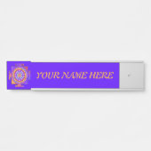 スリヤントラ – ヒンズー教シンボルデザイン1 サインプレート (正面)