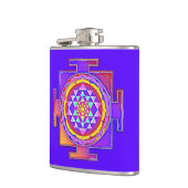 スリヤントラ – ヒンズー教シンボルデザイン1 フラスク (左)