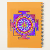スリヤントラ – ヒンズー教シンボルデザイン1 プランナー手帳 (裏面)