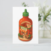 スリラチャポショップ サンキューカード (スタンド正面)