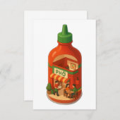 スリラチャポショップ サンキューカード (正面/裏面)