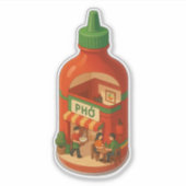 スリラチャポショップ シール (正面)