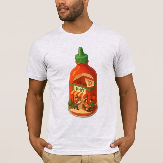 スリラチャポショップ Tシャツ (正面)