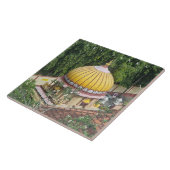 スリランカのコロンボ寺院ビュー陶磁器タイル タイル (側面)