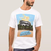 スリランカのシギリヤ遺跡探訪カスタムデザイン Tシャツ (正面)