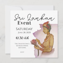 スリランカのシギリ絵画 セーブザデート