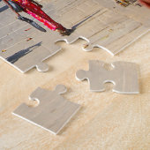 スリランカのトゥットトゥットと交通 ジグソーパズル (側面)