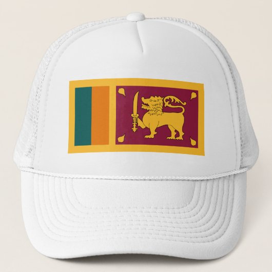 スリランカの国旗 キャップ (正面)