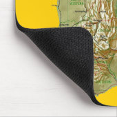 スリランカの地図のマウスパッド マウスパッド (コーナー)