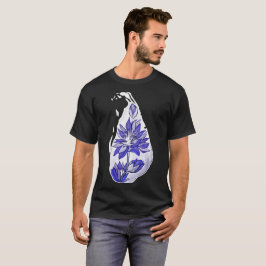 スリランカの地図グラフィティスタイル Tシャツ