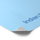 スリランカの地図 ポスター (角)