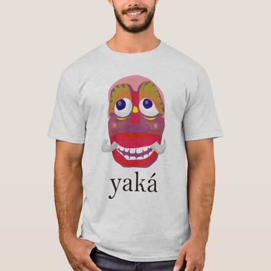 スリランカの悪魔(YAKA) Tシャツ (正面)
